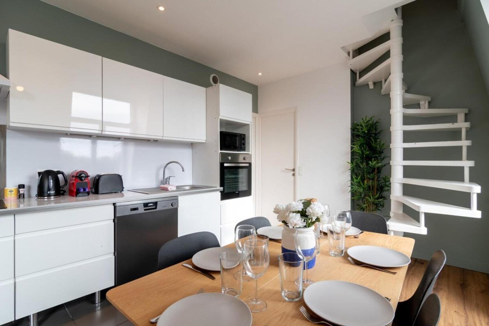 Marcq En Baroeul - Superb Apartment + Parking Dış mekan fotoğraf