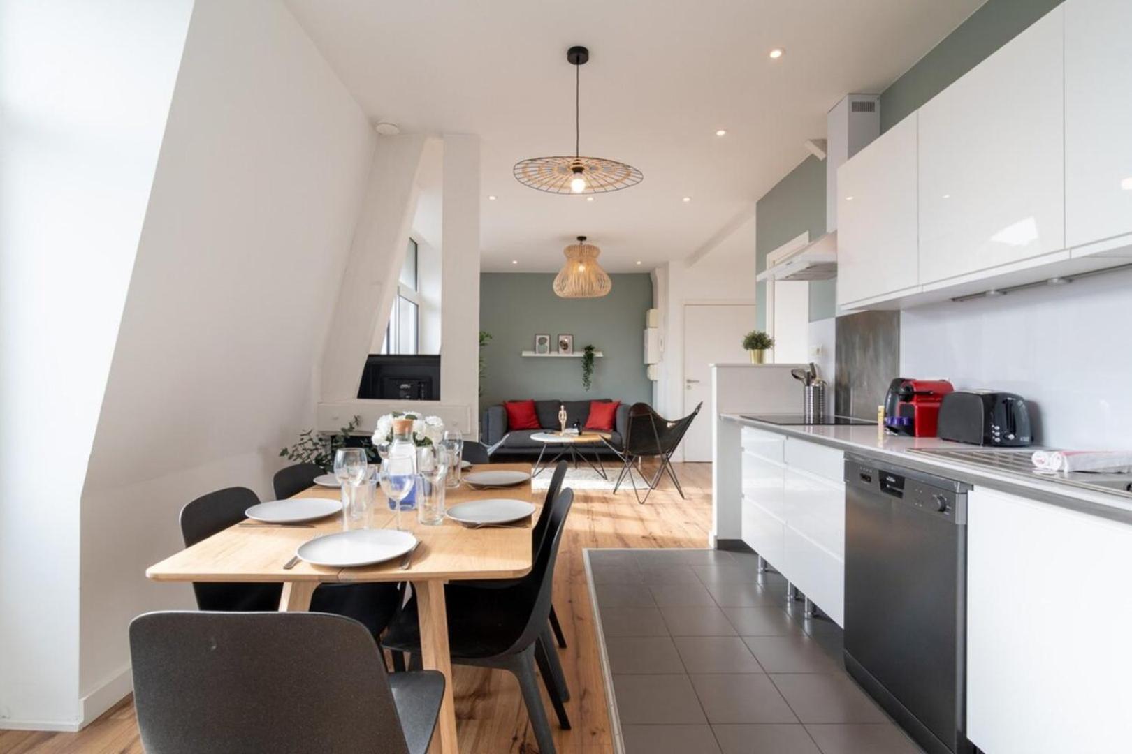 Marcq En Baroeul - Superb Apartment + Parking Dış mekan fotoğraf