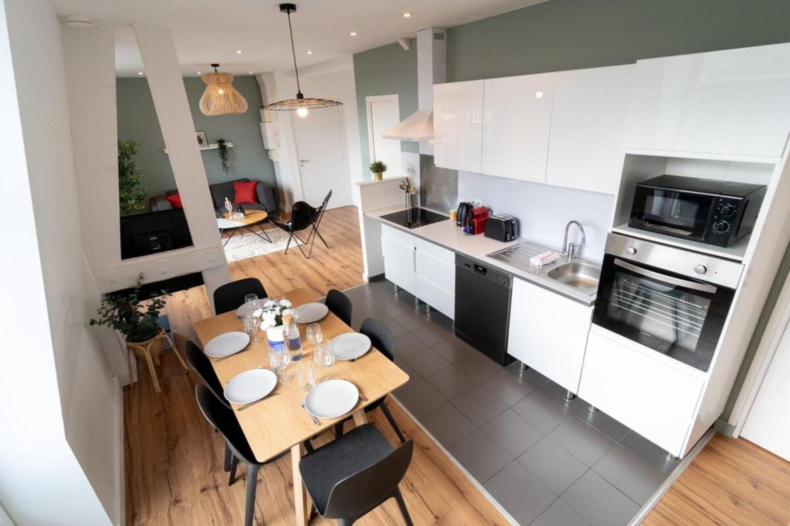 Marcq En Baroeul - Superb Apartment + Parking Dış mekan fotoğraf