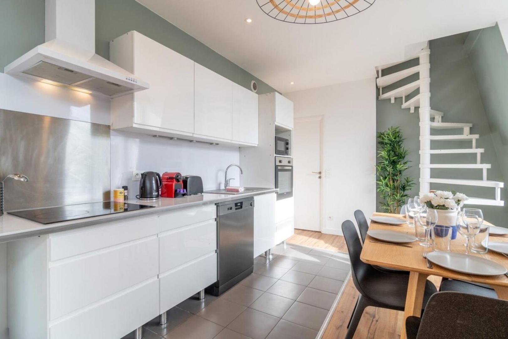 Marcq En Baroeul - Superb Apartment + Parking Dış mekan fotoğraf